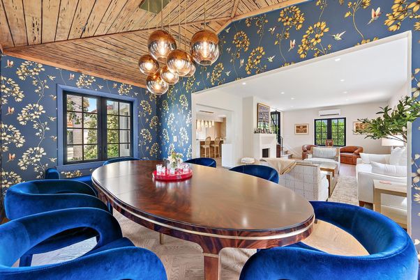 Dining room, Interior, Living room, Pendant Lights, Recessed Lighting