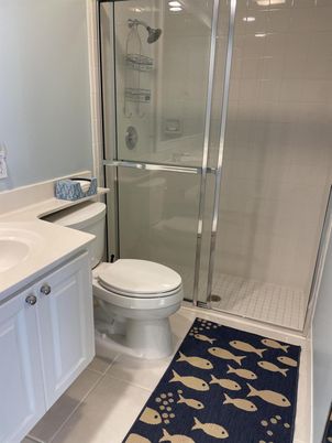 Bathroom, Glass Shower, Interior