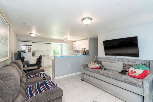 Interior, Kitchen, Living room