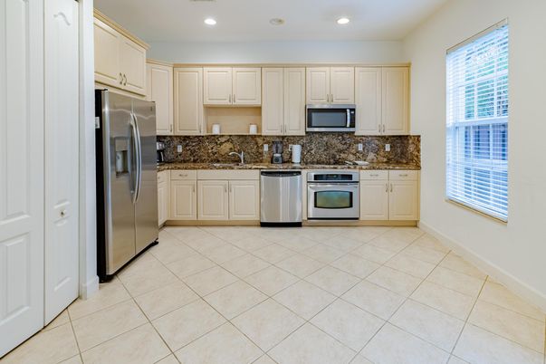 Interior, Kitchen, Recessed Lighting, Stainless Steel Appliances
