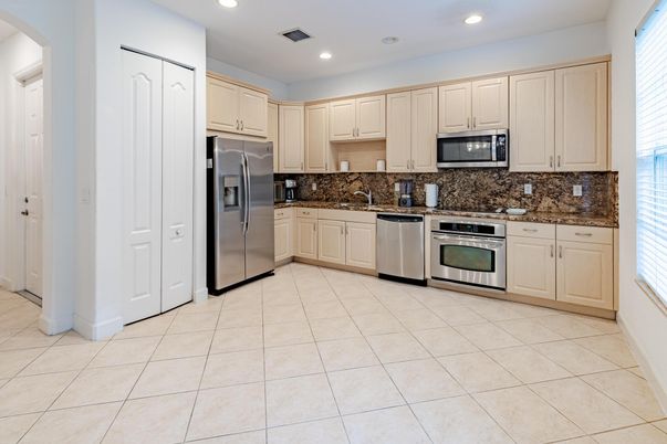 Interior, Kitchen, Recessed Lighting, Stainless Steel Appliances