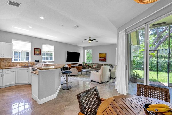 Interior, Kitchen, Living room, Recessed Lighting