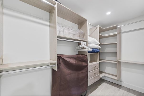 Interior, Recessed Lighting, Walk-in Closets, Wood Texture Flooring