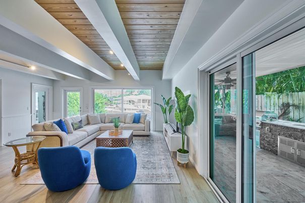Interior, Living room, Wooden Ceilings, Wood Texture Flooring