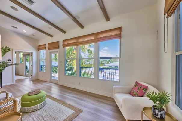 Interior, Recessed Lighting, Wooden Beams, Wood Texture Flooring