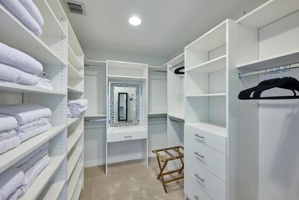 Interior, Recessed Lighting, Walk-in Closets