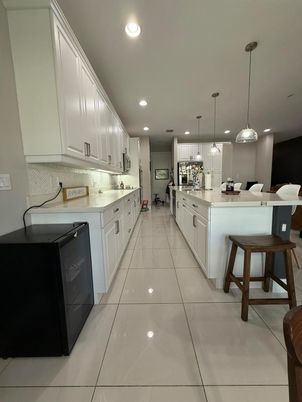 Interior, Kitchen, Pendant Lights, Recessed Lighting