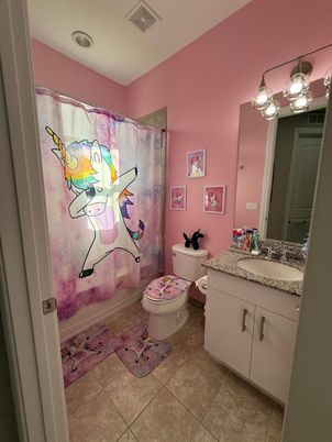 Bathroom, Interior, Recessed Lighting