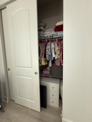 Interior, Walk-in Closets, Wood Texture Flooring