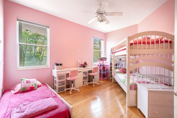 Bedroom, Home Office, Interior, Wood Texture Flooring