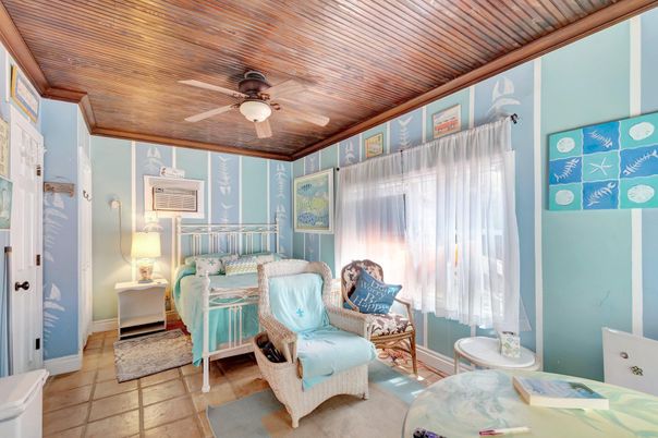 Bedroom, Interior, Wooden Ceilings