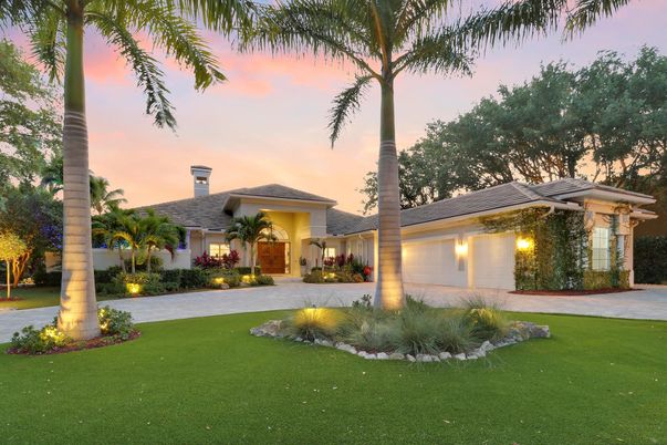 Attached, Backyard, Exterior, Facade, Mediterranean