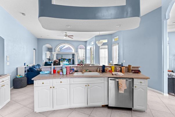 Interior, Kitchen, Pendant Lights, Recessed Lighting
