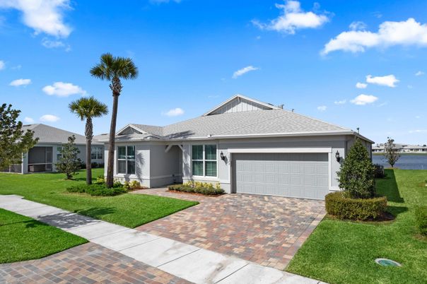 Attached, Exterior, Facade, Water, Ranch