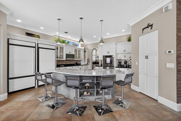 Interior, Kitchen, Pendant Lights, Recessed Lighting
