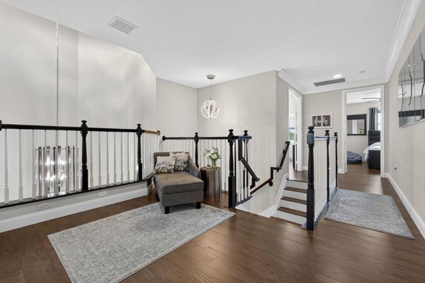 Interior, Pendant Lights, Recessed Lighting, Wood Texture Flooring