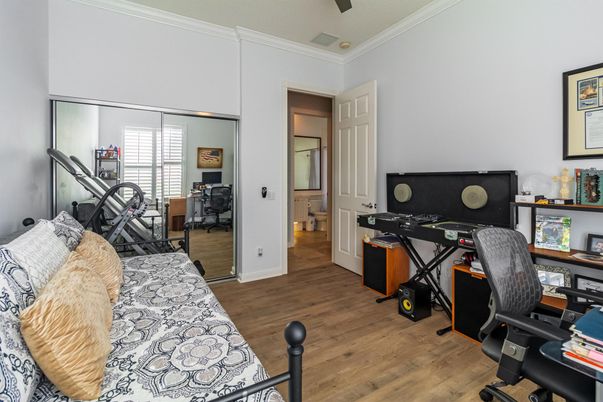 Bedroom, Home Office, Interior, Wood Texture Flooring