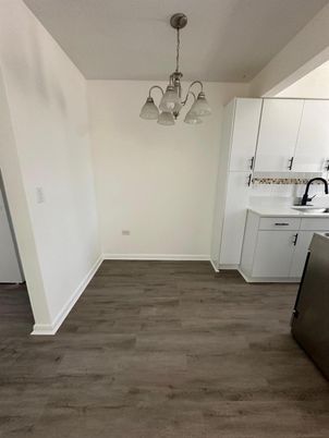 Chandelier, Interior, Kitchen, Pendant Lights, Wood Texture Flooring