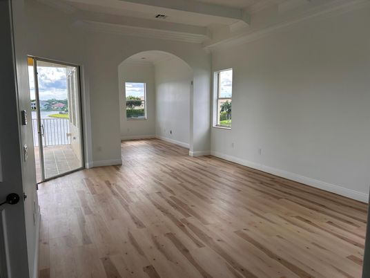 Empty room, Interior, Wood Texture Flooring