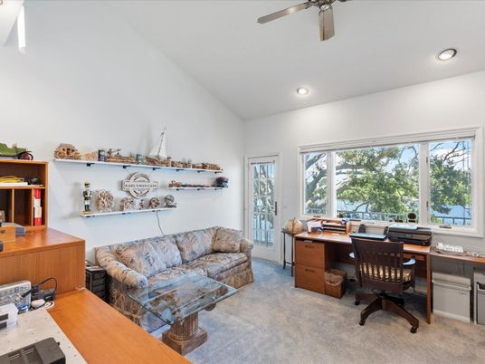 Home Office, Interior, Recessed Lighting