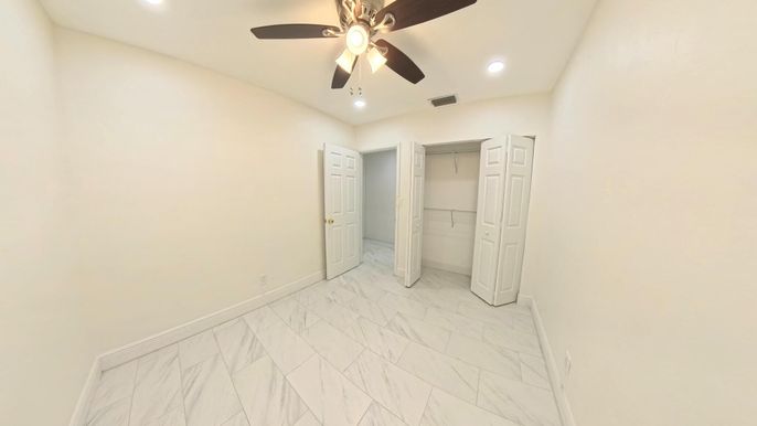 Empty room, Interior, Marble, Recessed Lighting