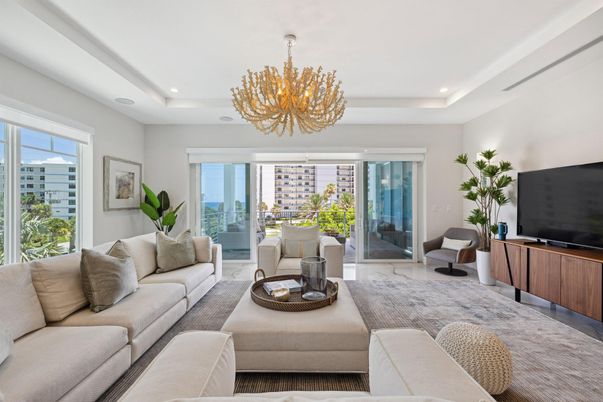 Chandelier, Interior, Living room, Recessed Lighting