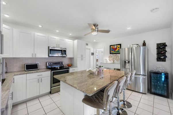 Interior, Kitchen, Recessed Lighting, Stainless Steel Appliances