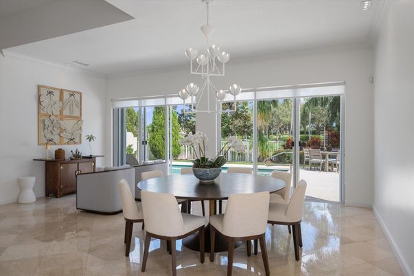 Dining room, Interior, Pendant Lights