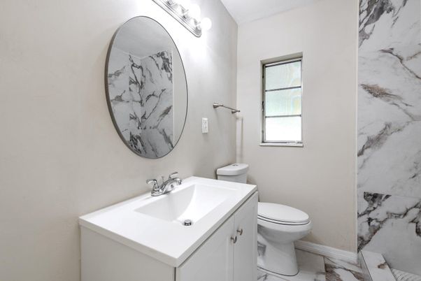 Bathroom, Interior, Marble Walls