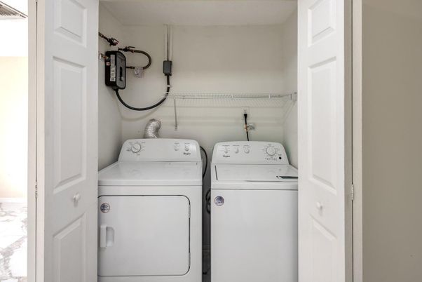 Interior, Utility Closets, Washer