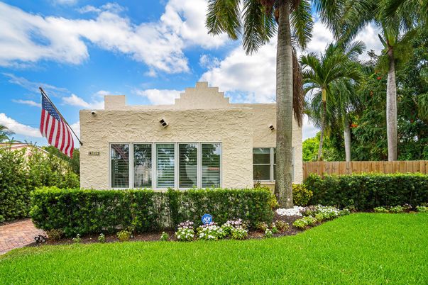 Backyard, Exterior, Facade, Spanish Mediterranean