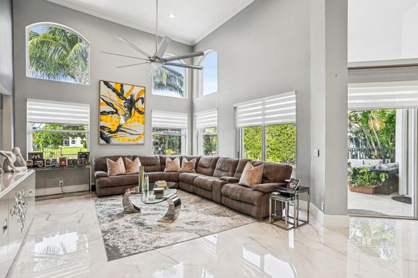 Interior, Living room, Marble, Recessed Lighting