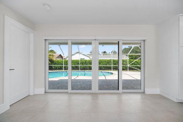 Empty room, Interior, Pool
