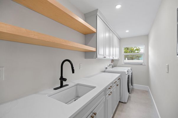 Interior, Recessed Lighting, Washer