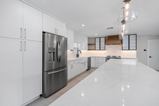 Interior, Kitchen, Pendant Lights, Recessed Lighting