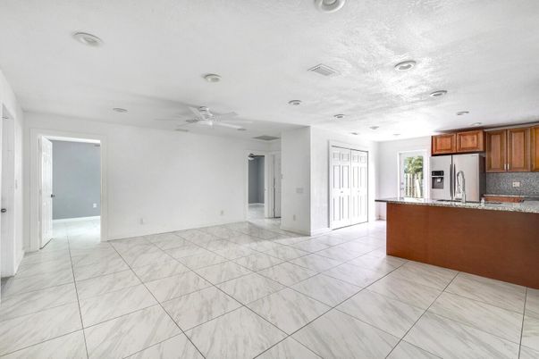Interior, Kitchen, Marble, Recessed Lighting