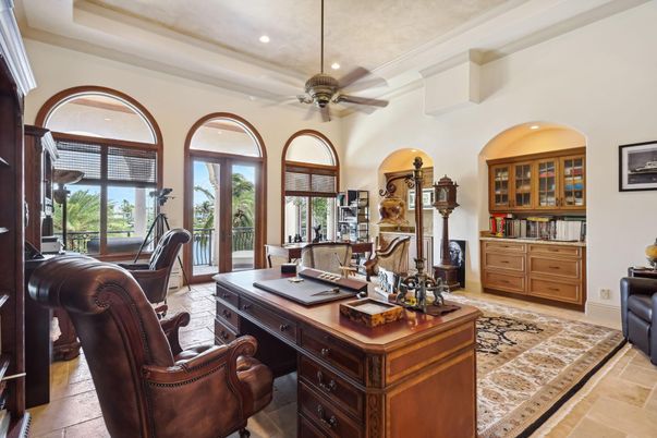 Home Office, Interior, Recessed Lighting