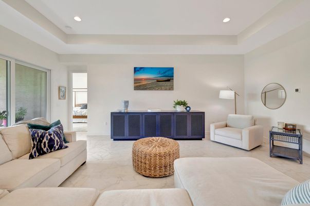 Interior, Living room, Marble, Recessed Lighting
