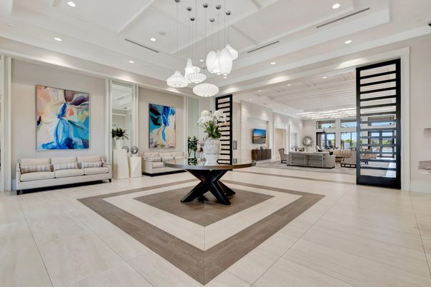 Interior, Living room, Pendant Lights, Recessed Lighting