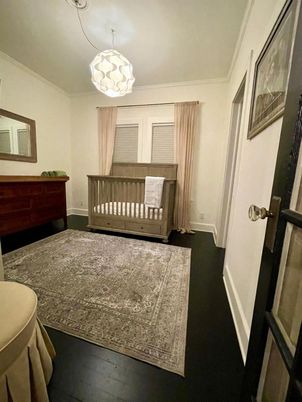Bedroom, Chandelier, Interior