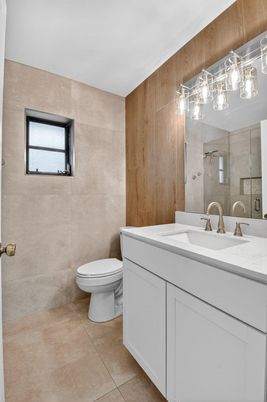 Bathroom, Interior, Wooden Walls