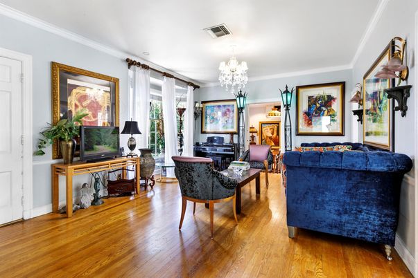 Chandelier, Interior, Living room, Piano, Wood Texture Flooring
