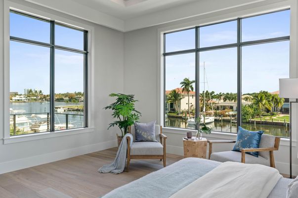 Bedroom, Interior, Water, Wood Texture Flooring