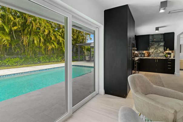 Interior, Pool, Wood Texture Flooring