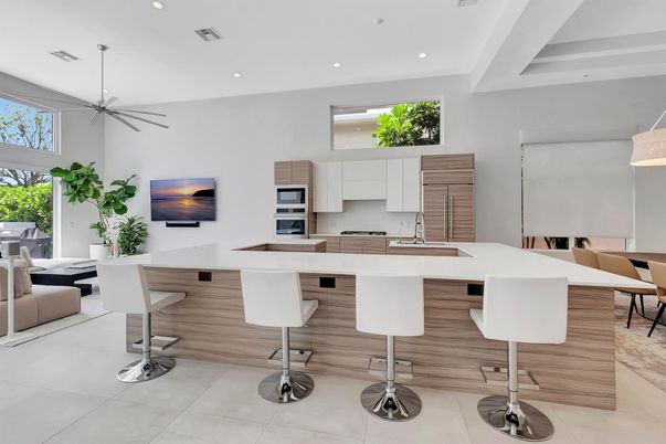 Interior, Kitchen, Pendant Lights, Recessed Lighting