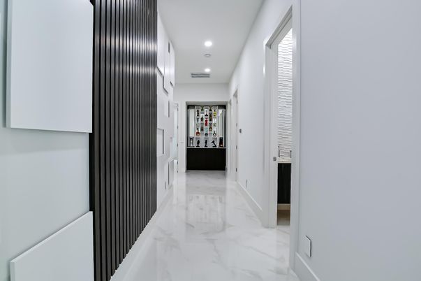 Interior, Marble, Recessed Lighting