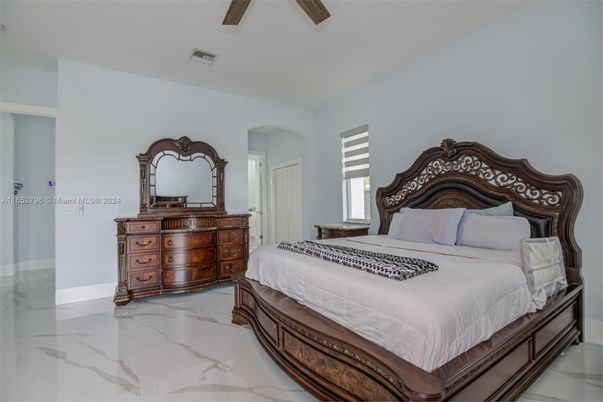 Bedroom, Interior, Marble