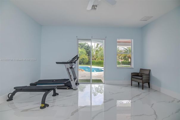 Fitness Equipment, Interior, Marble