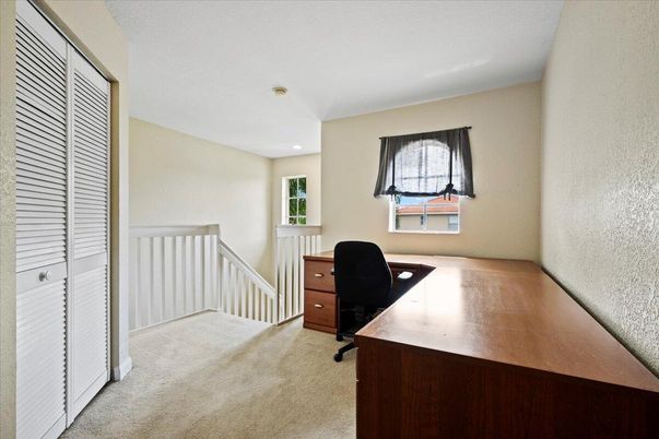 Home Office, Interior, Recessed Lighting