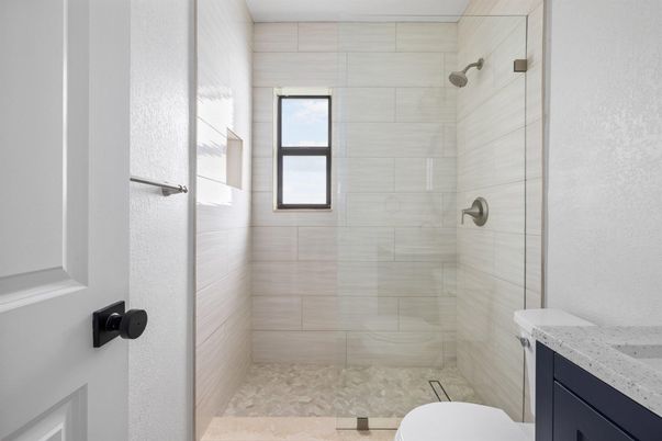 Bathroom, Glass Shower, Interior
